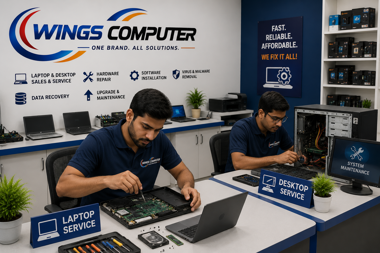 Computer and laptop service